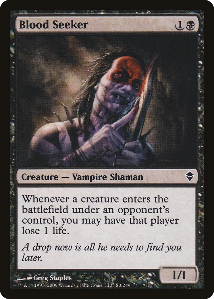 Chercheur de sang — Zendikar — Magic: The Gathering