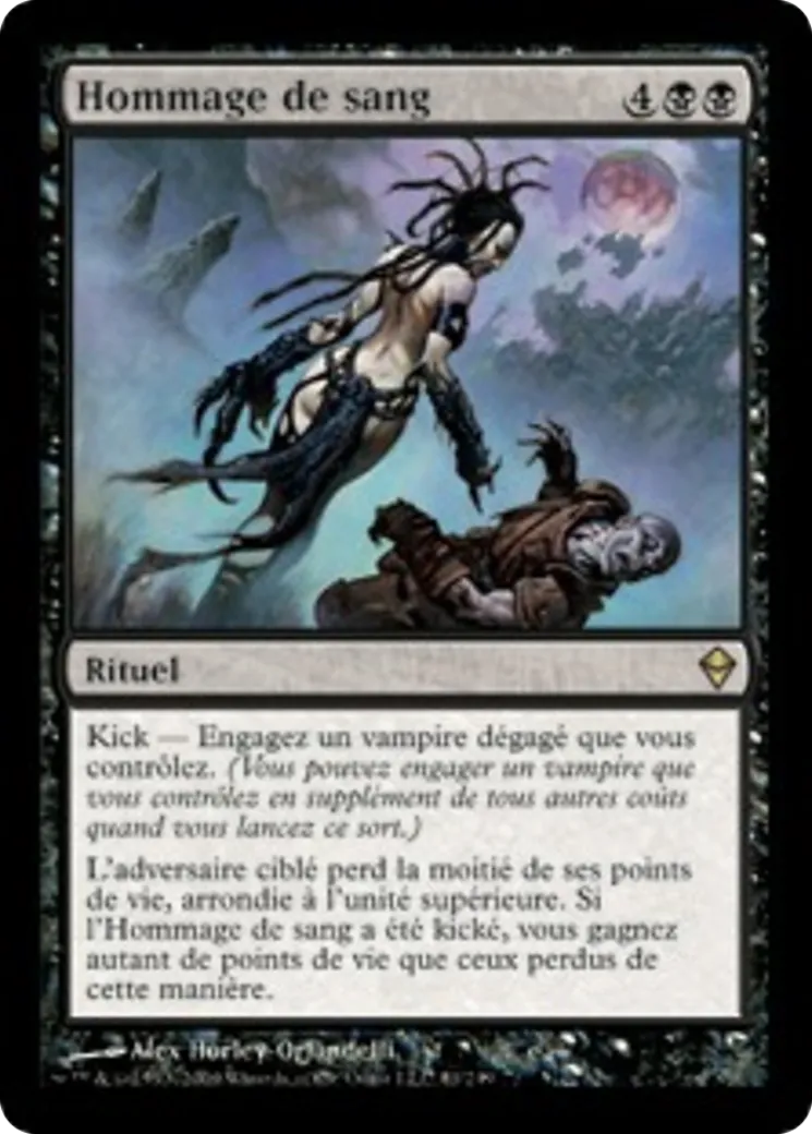 Hommage de sang — Zendikar — Magic: The Gathering