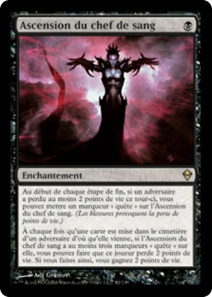 Ascension du chef de sang — Zendikar — Magic: The Gathering