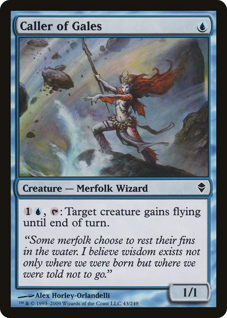 Caller of Gales — Zendikar — Magic: The Gathering