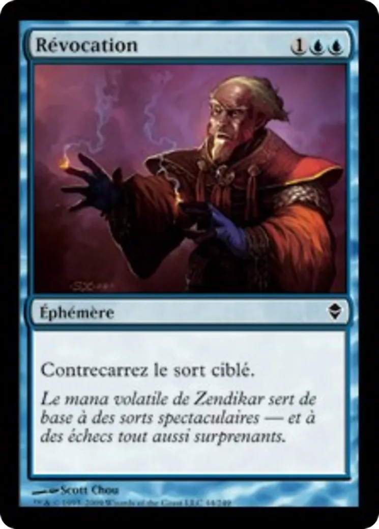 Révocation — Zendikar — Magic: The Gathering