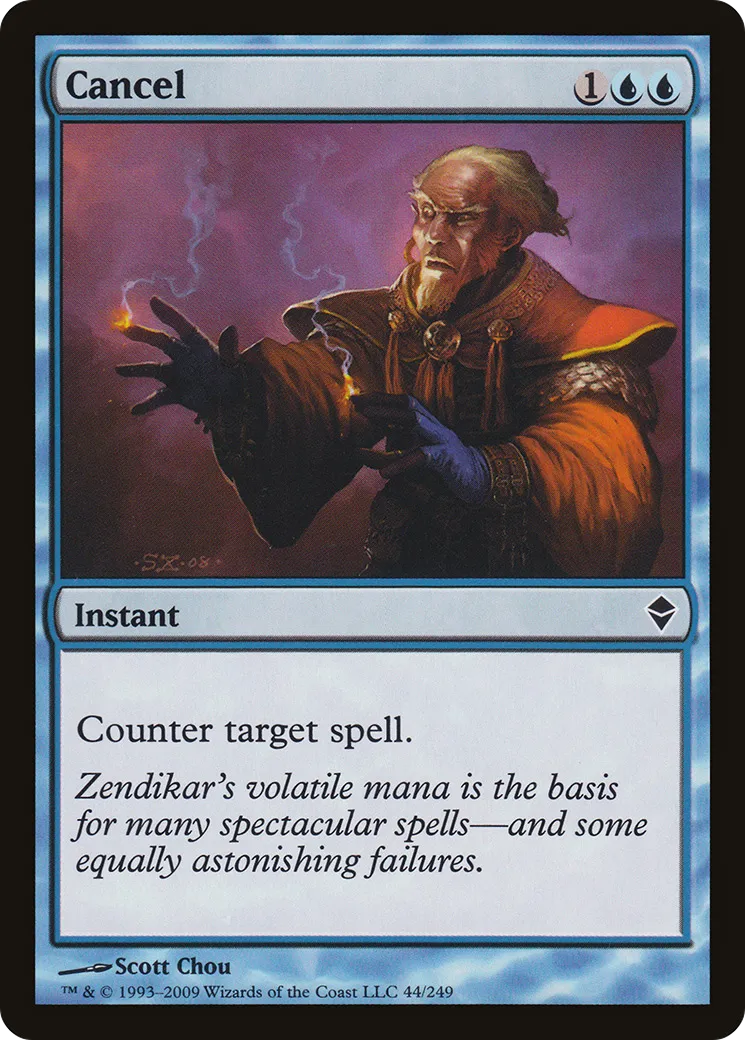 Cancel — Zendikar — Magic: The Gathering