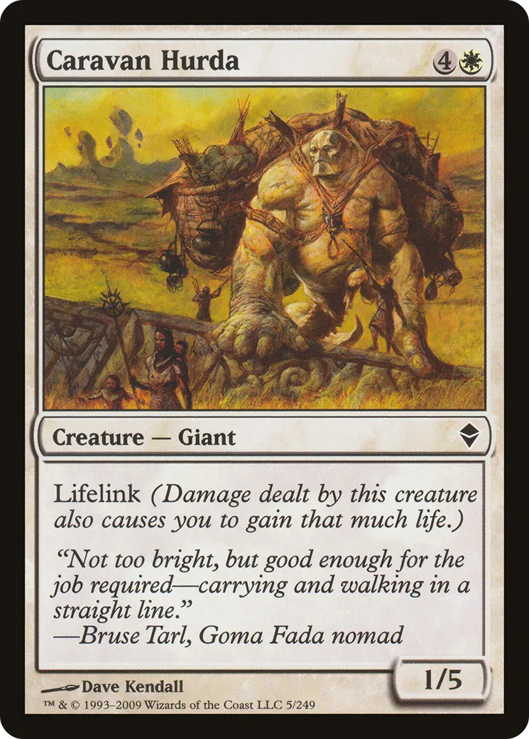 Hurda de caravane — Zendikar — Magic: The Gathering