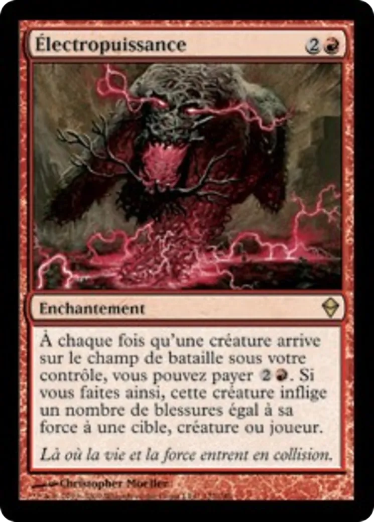 Électropuissance — Zendikar — Magic: The Gathering