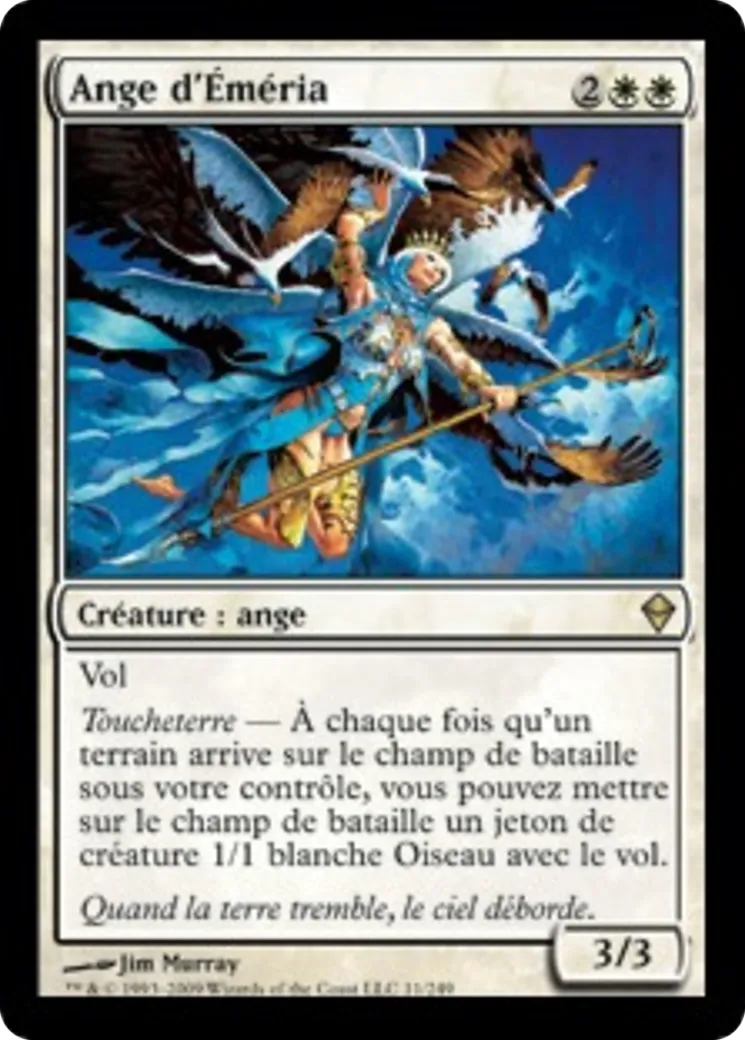 Ange d'Éméria — Zendikar — Magic: The Gathering