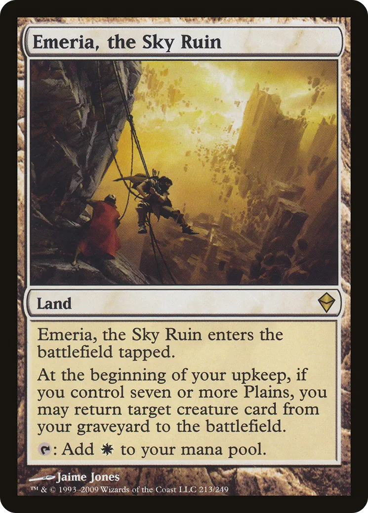 Emeria, the Sky Ruin — Zendikar — Magic: The Gathering
