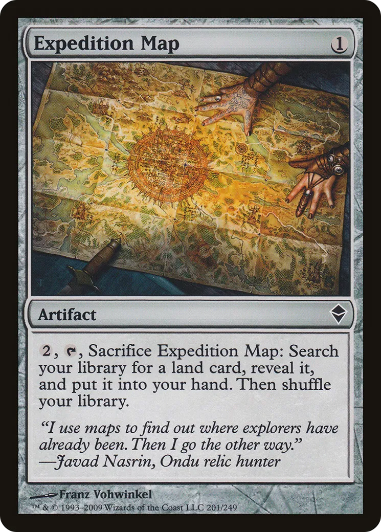 Carte d'expédition — Zendikar — Magic: The Gathering