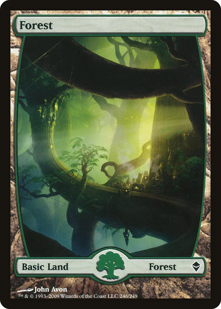 Forest — Zendikar — Magic: The Gathering