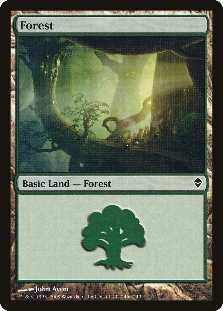 Forest — Zendikar — Magic: The Gathering