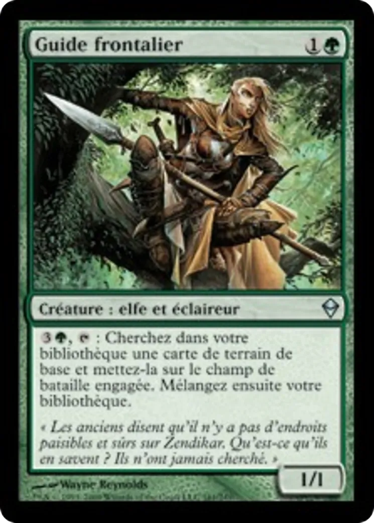 Guide frontalier — Zendikar — Magic: The Gathering