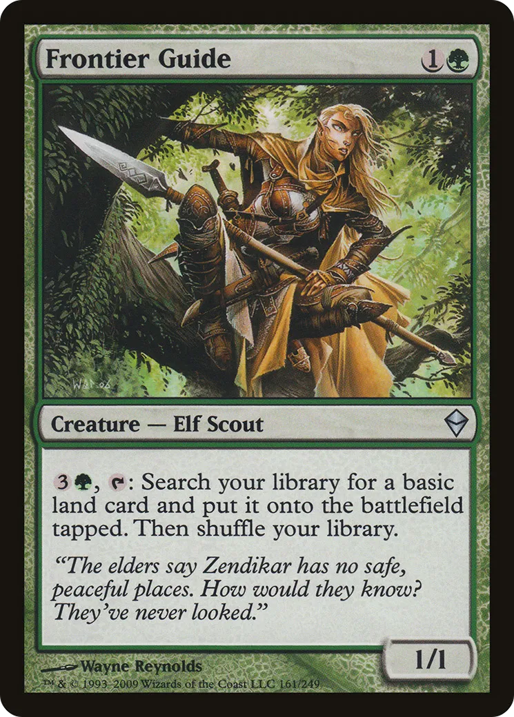 Frontier Guide — Zendikar — Magic: The Gathering