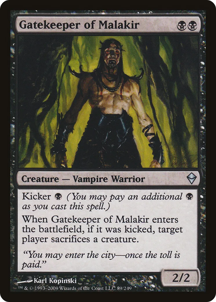 Gardien de la porte de Malakir — Zendikar — Magic: The Gathering