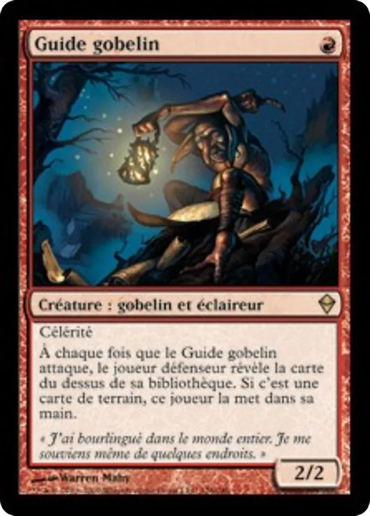 Guide gobelin — Zendikar — Magic: The Gathering