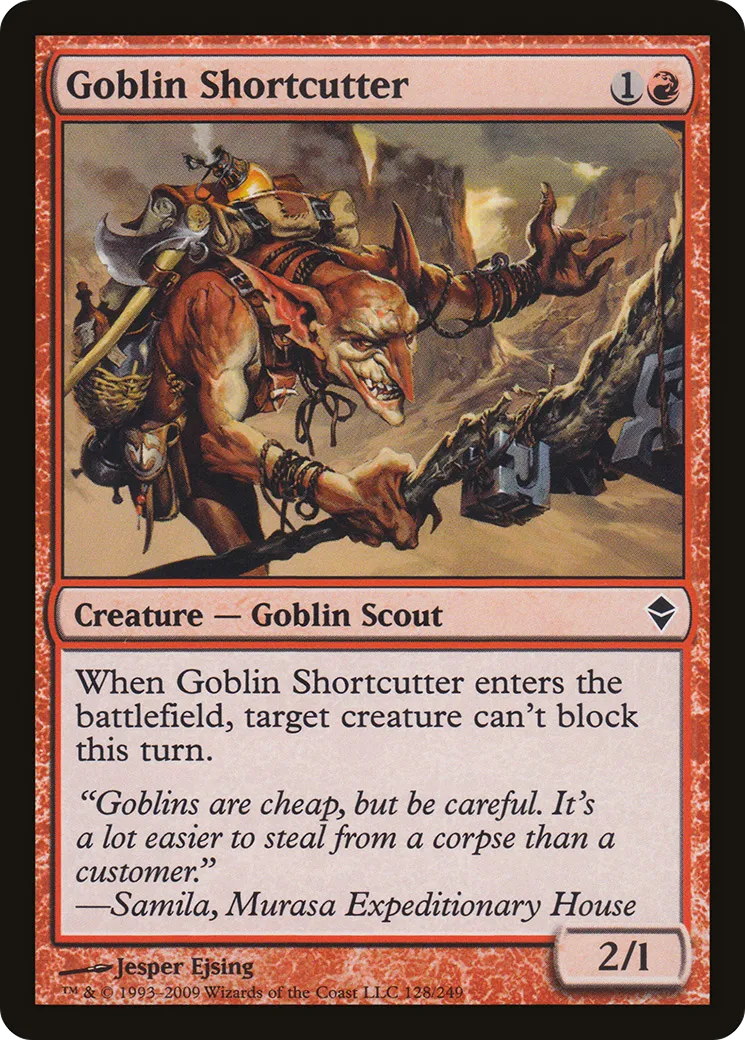 Accourcisseur gobelin — Zendikar — Magic: The Gathering
