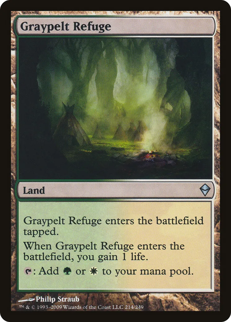 Graypelt Refuge — Zendikar — Magic: The Gathering