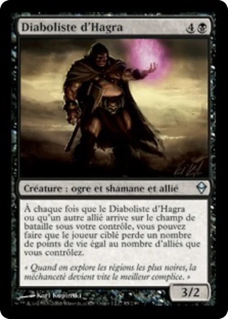 Diaboliste d'Hagra — Zendikar — Magic: The Gathering