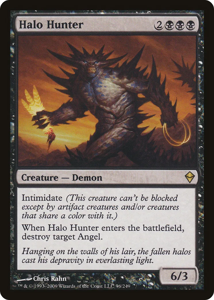 Halo Hunter — Zendikar — Magic: The Gathering