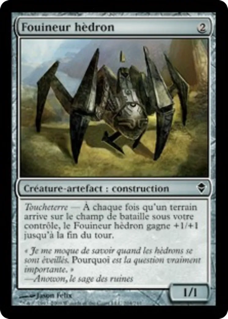 Fouineur hèdron — Zendikar — Magic: The Gathering