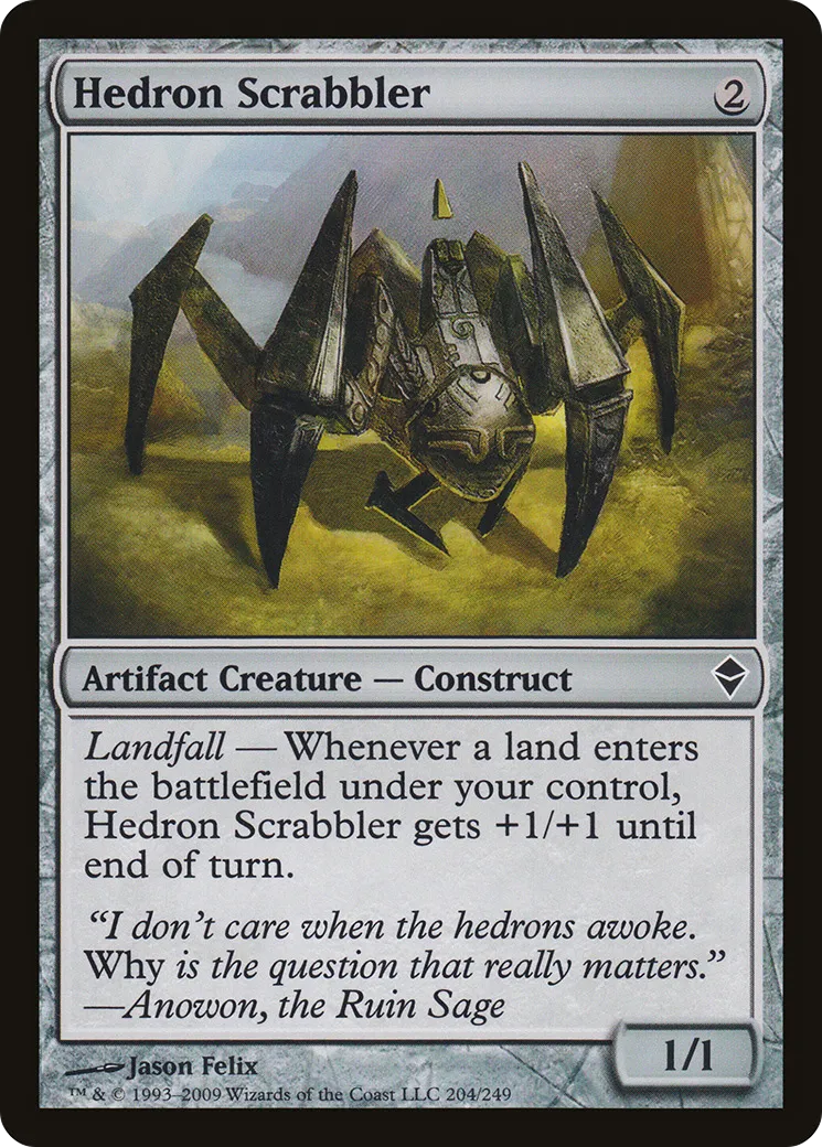 Fouineur hèdron — Zendikar — Magic: The Gathering