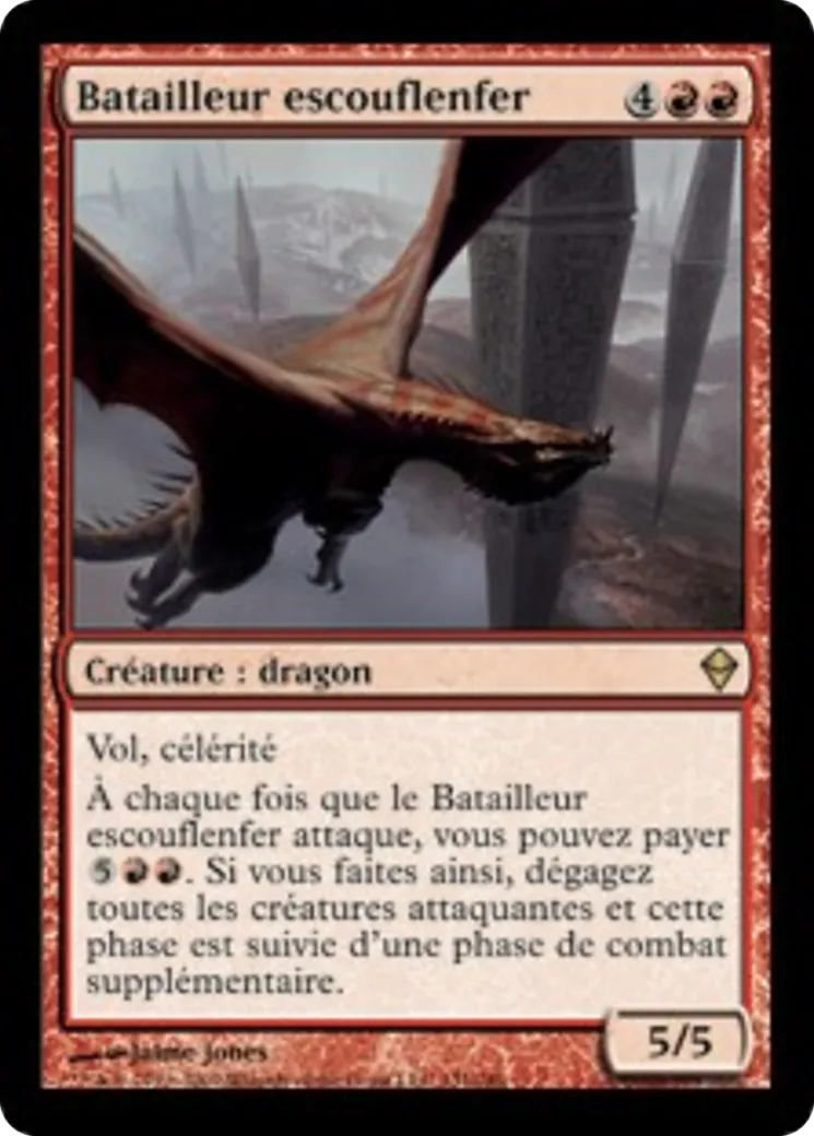 Batailleur escouflenfer — Zendikar — Magic: The Gathering