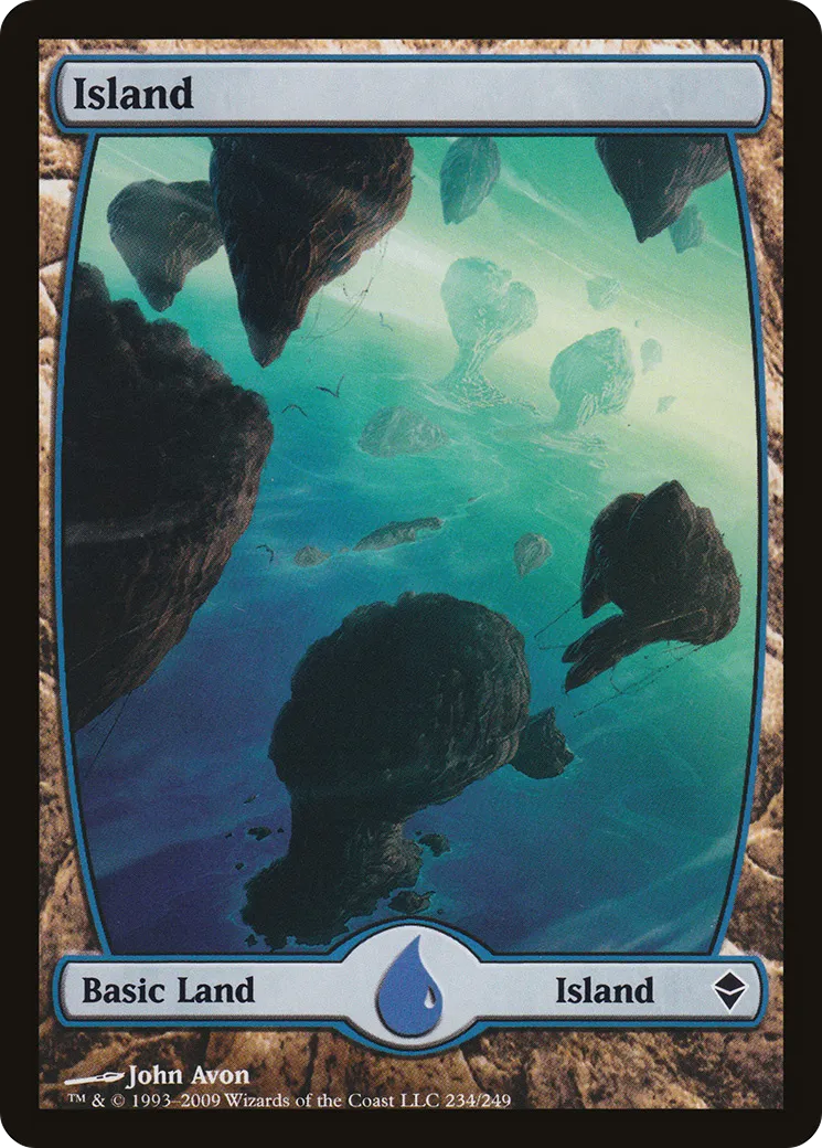 Island — Zendikar — Magic: The Gathering