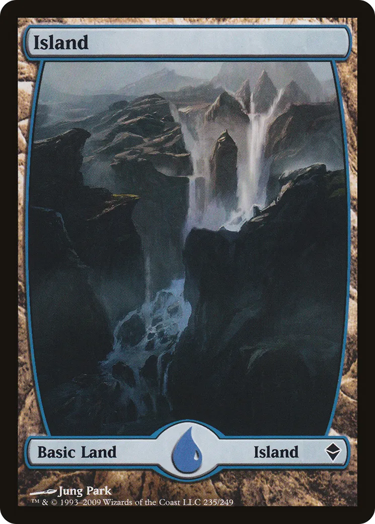 Island — Zendikar — Magic: The Gathering