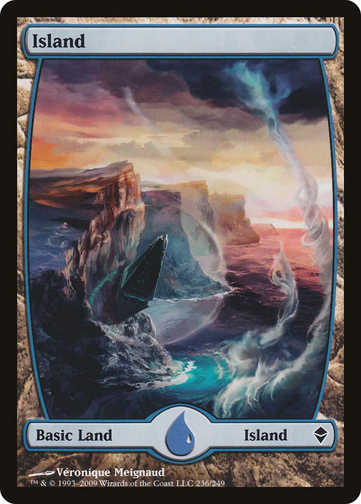 Island — Zendikar — Magic: The Gathering