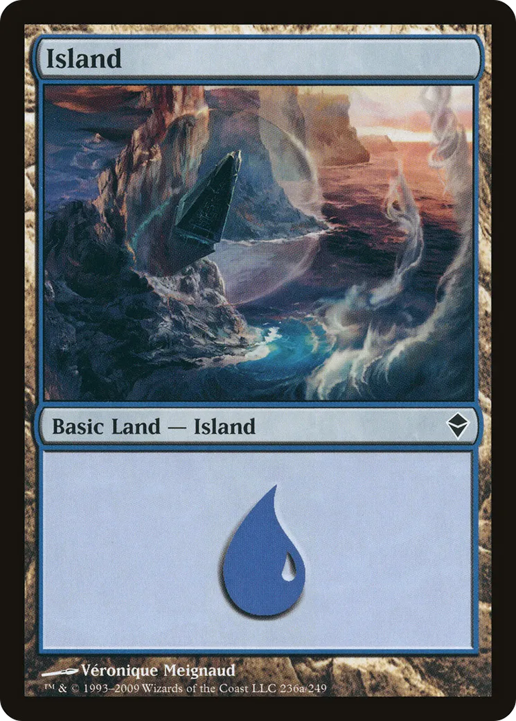 Island — Zendikar — Magic: The Gathering