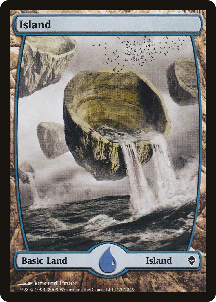 Island — Zendikar — Magic: The Gathering