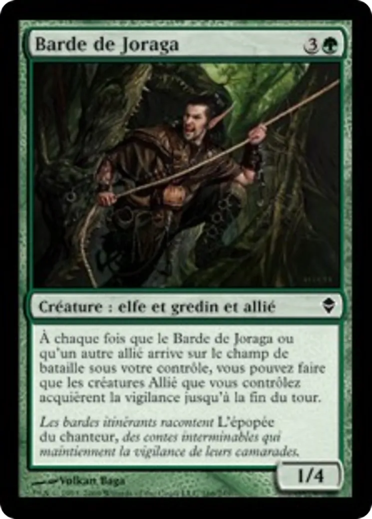 Barde de Joraga — Zendikar — Magic: The Gathering