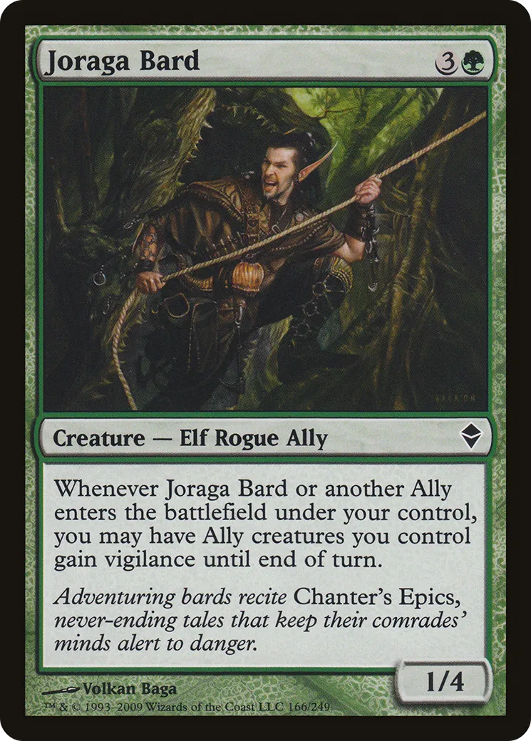 Joraga Bard — Zendikar — Magic: The Gathering