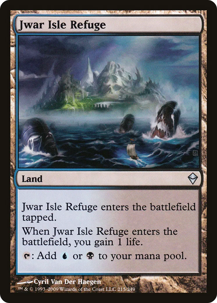 Refuge de l'île de Jwar — Zendikar — Magic: The Gathering