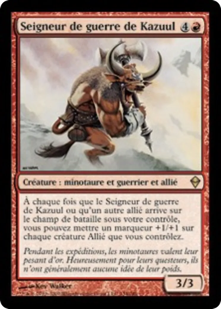 Seigneur de guerre de Kazuul — Zendikar — Magic: The Gathering