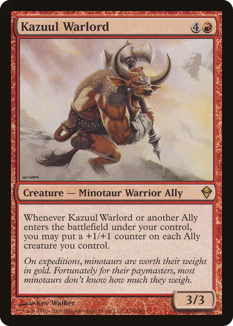 Kazuul Warlord — Zendikar — Magic: The Gathering