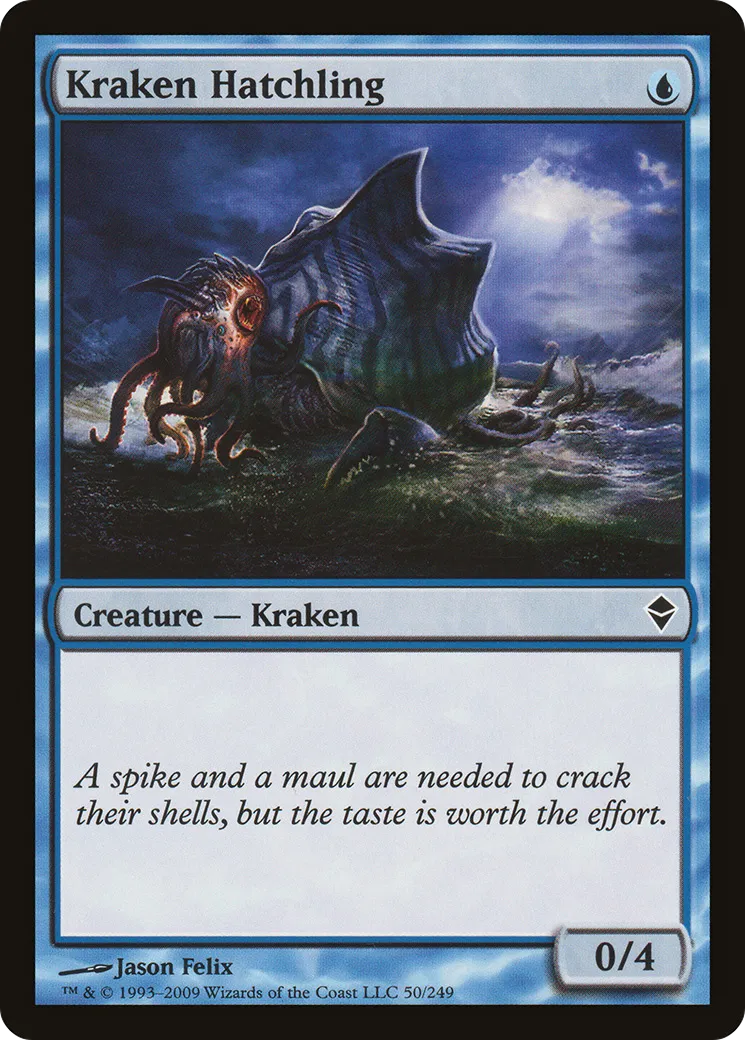 Kraken Hatchling — Zendikar — Magic: The Gathering