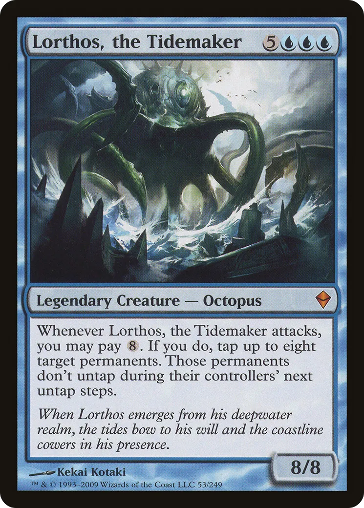 Lorthos, the Tidemaker — Zendikar — Magic: The Gathering