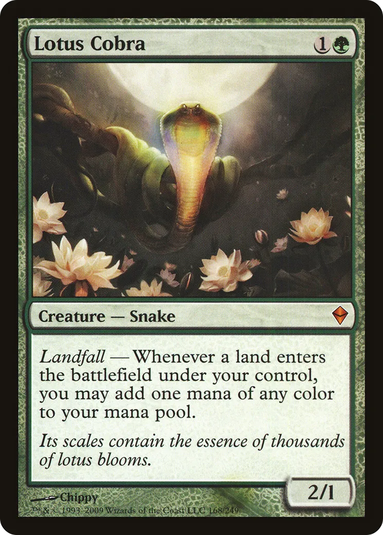 Lotus Cobra — Zendikar — Magic: The Gathering