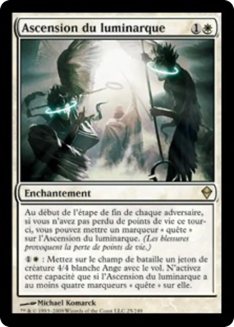 Ascension du luminarque — Zendikar — Magic: The Gathering