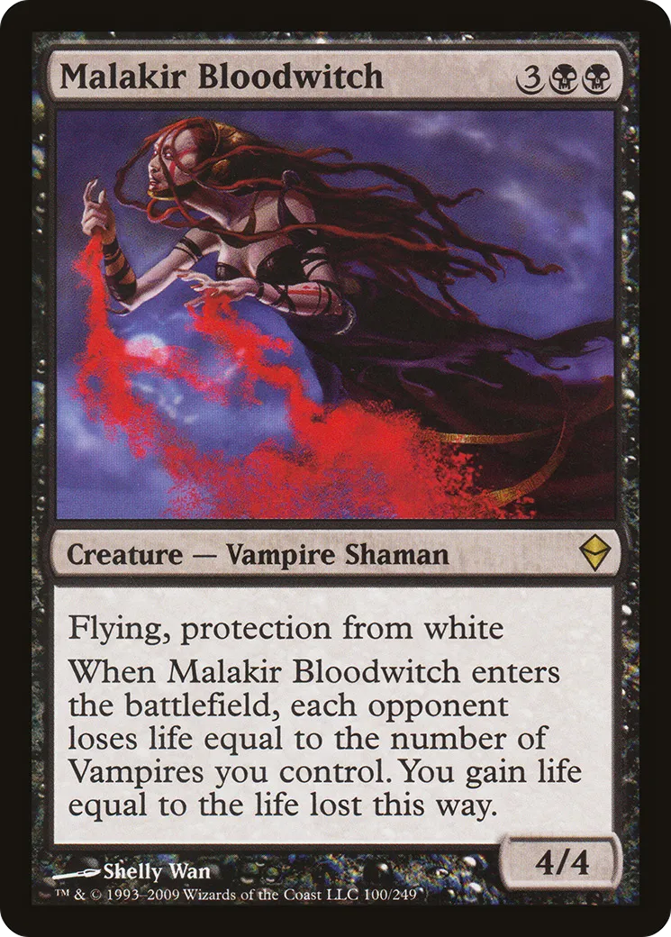 Malakir Bloodwitch — Zendikar — Magic: The Gathering