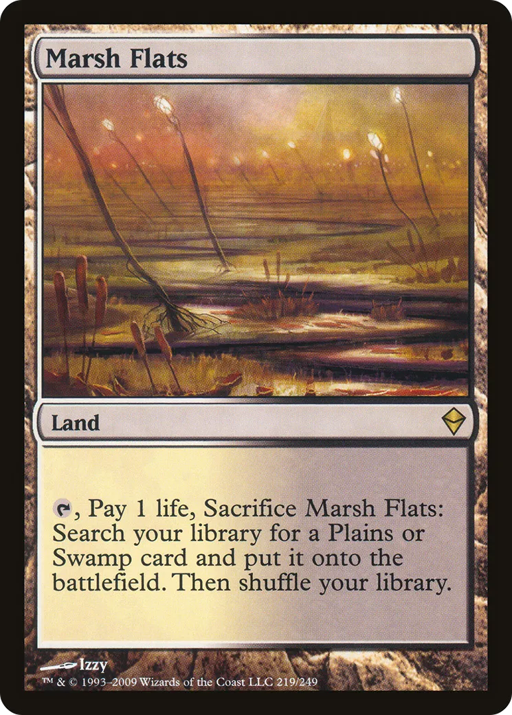 Marsh Flats — Zendikar — Magic: The Gathering