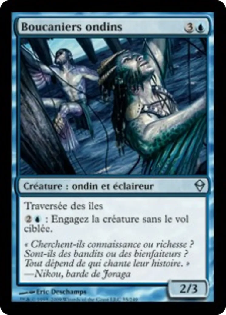 Boucaniers ondins — Zendikar — Magic: The Gathering