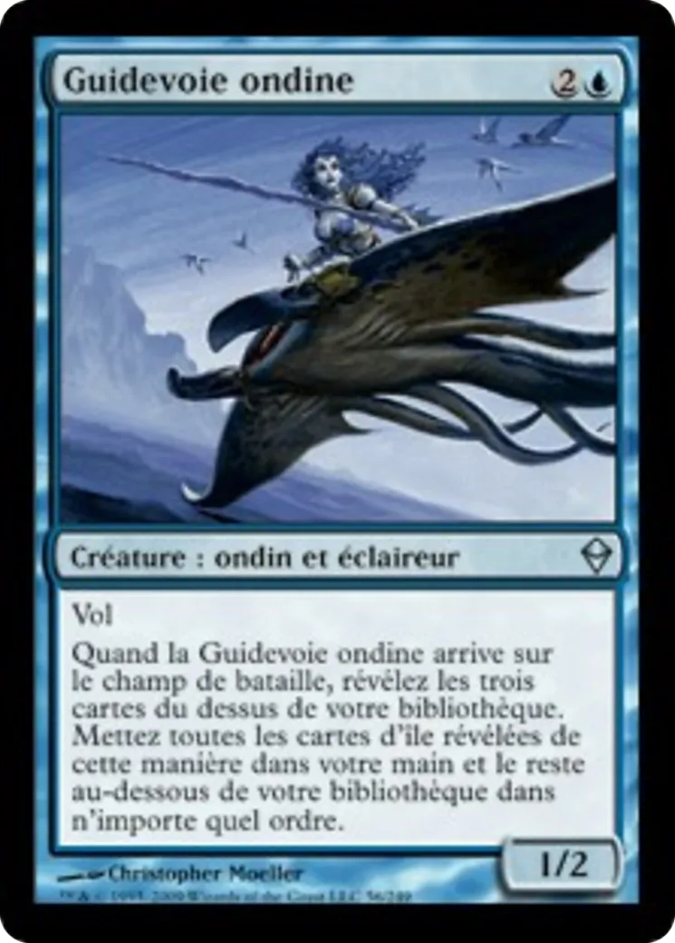 Guidevoie ondine — Zendikar — Magic: The Gathering