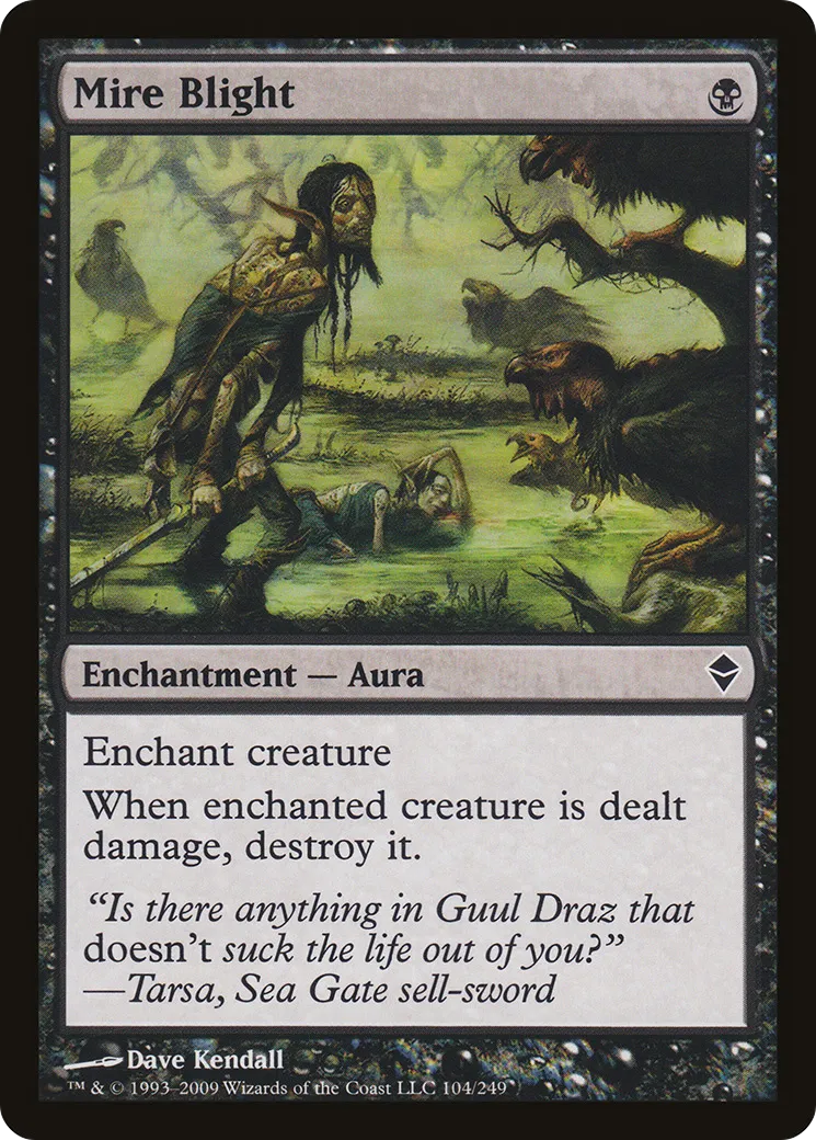 Mire Blight — Zendikar — Magic: The Gathering