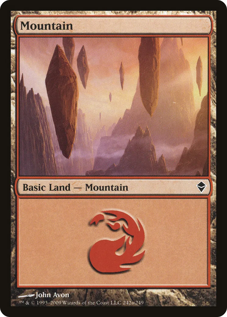 Mountain — Zendikar — Magic: The Gathering