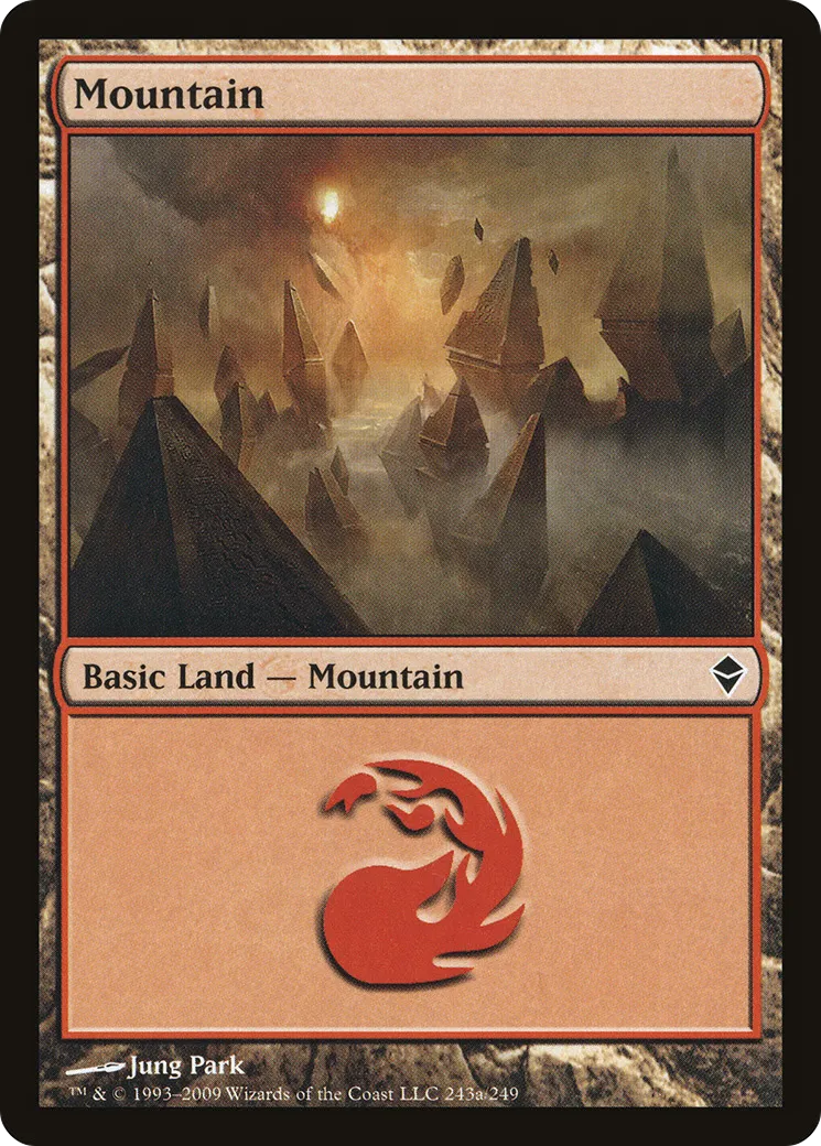 Mountain — Zendikar — Magic: The Gathering