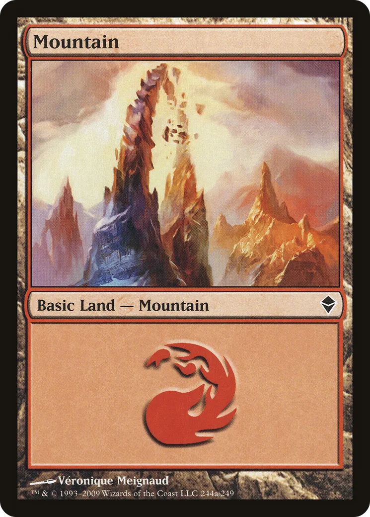 Mountain — Zendikar — Magic: The Gathering