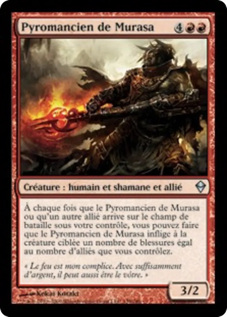 Pyromancien de Murasa — Zendikar — Magic: The Gathering