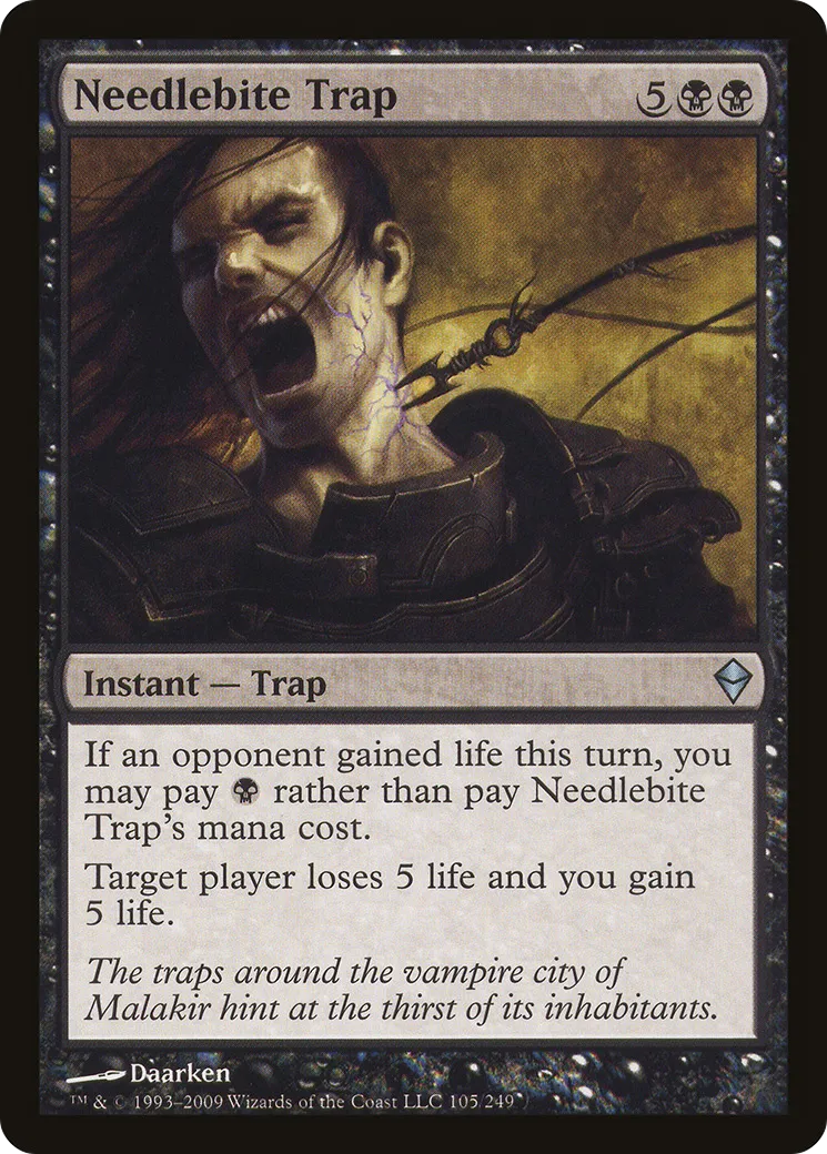 Needlebite Trap — Zendikar — Magic: The Gathering