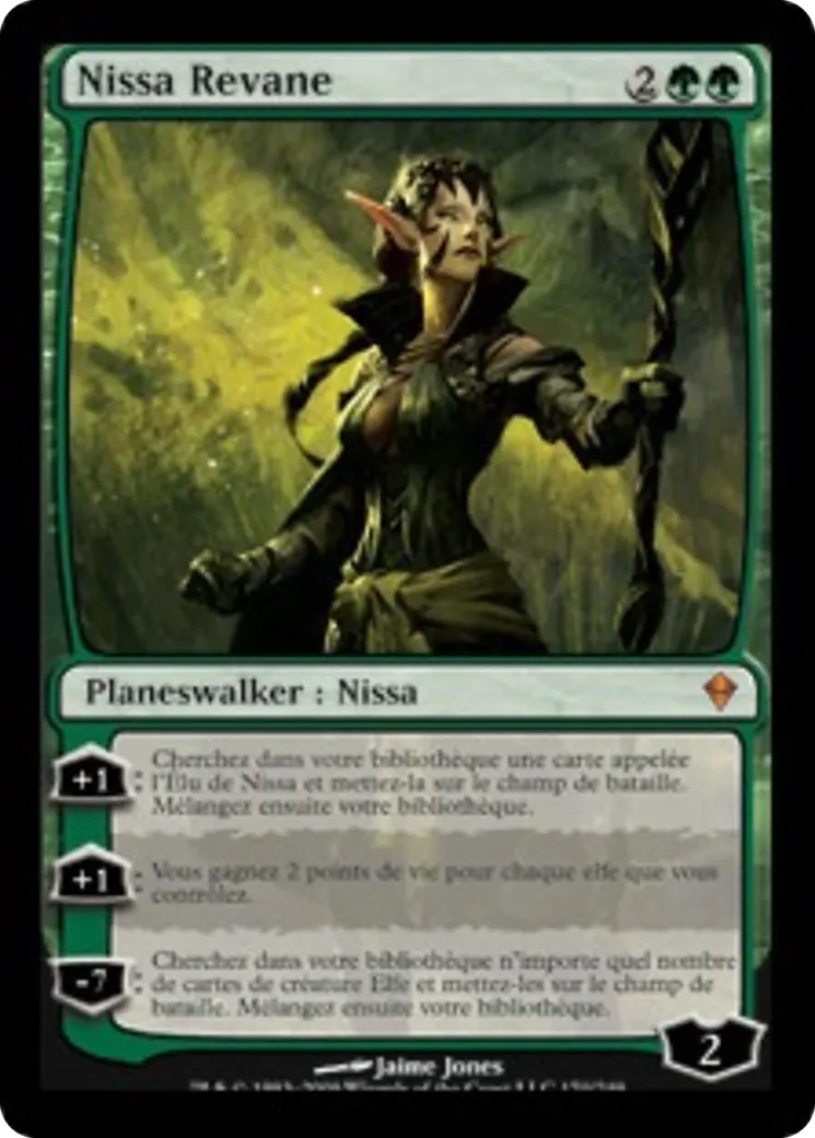 Nissa Revane — Zendikar — Magic: The Gathering