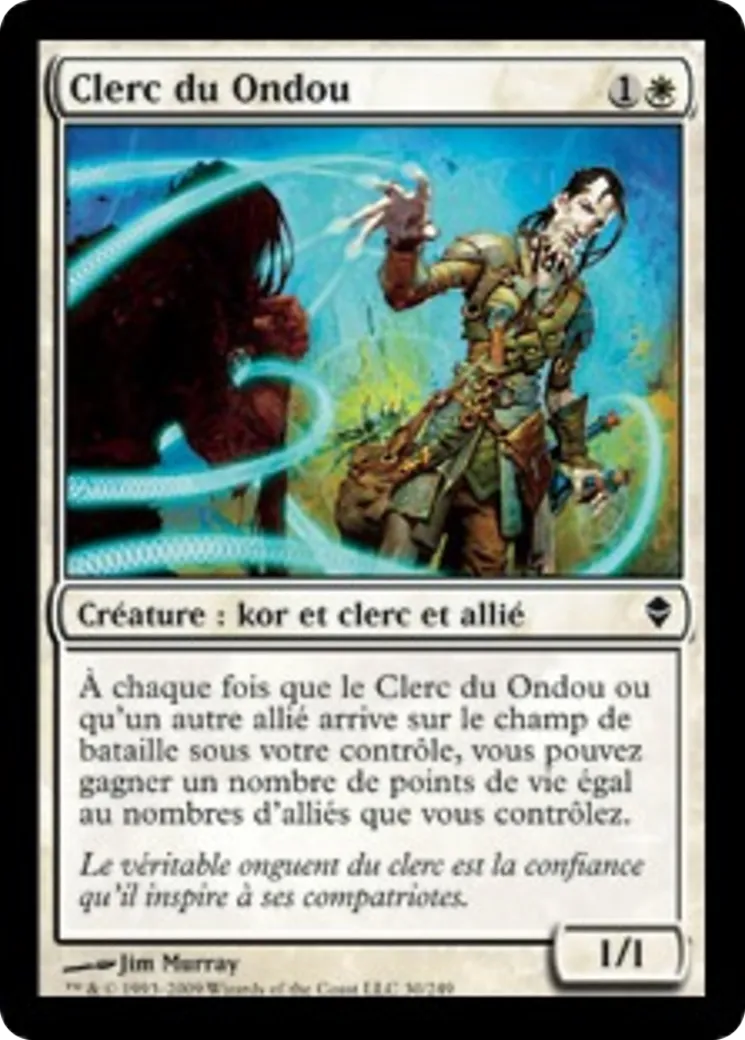 Clerc du Ondou — Zendikar — Magic: The Gathering